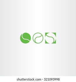 tennis ball set icon vector design