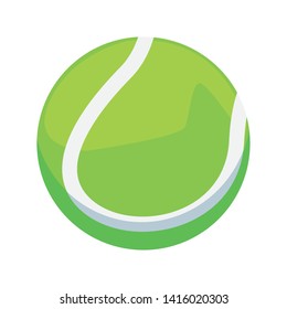 tennis ball sport vector ilustration