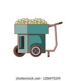 tennis ball throwing machine isolated icon