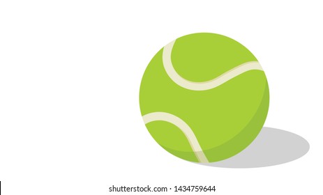 tennis ball vector. 