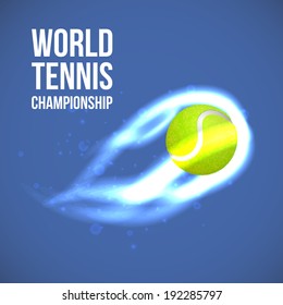 Tennis Ball. Vector