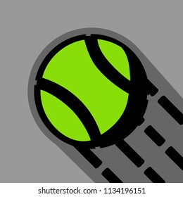tennis ball vector illustration