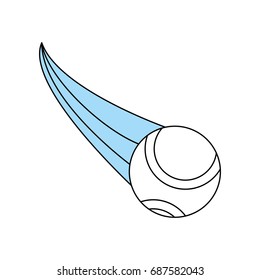 tennis ball vector illustration