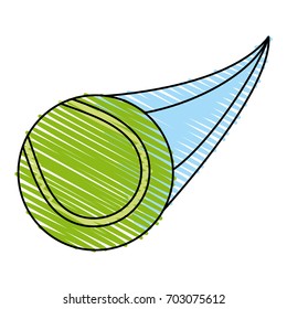 tennis ball vector illustration
