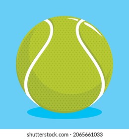 Tennis Ball Vector Illustrations Isolated