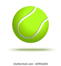 Tennis Ball Vector Illusttration