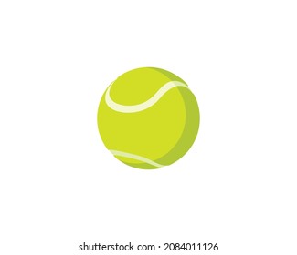 Tennis ball vector isolated icon. Tennis ball emoji illustration. Tennis ball vector isolated emoticon