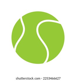 Tennis ball vector symbol , illustrations for use in online sporting events , Illustration Vector EPS 10