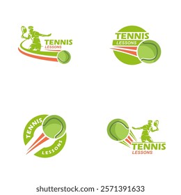 Tennis Ball Vectors and Vector Art Simple and Elegant Design