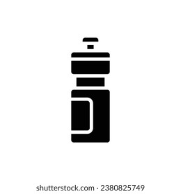 Tennis-Flasche gefüllt Symbol Vektorgrafik