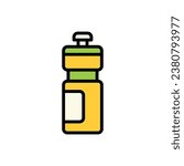 Tennis Bottle Icon Vector Illustration