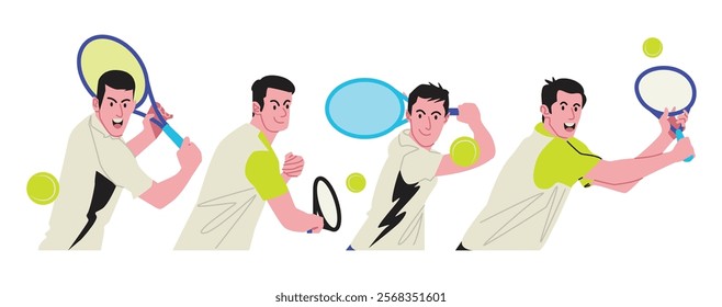 Tennis can be played by both male and female players. Whoever accumulates the highest score is the winner.