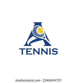 Tennis Championship Team Club Community Logo Design Template