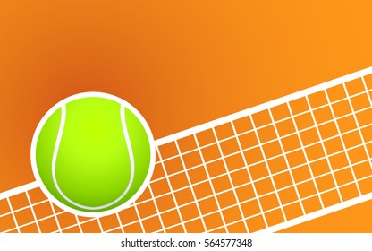 Tennis And Clay Court Background