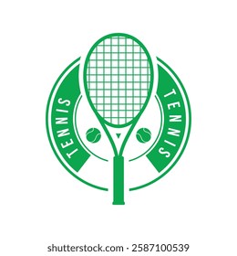 Tennis club logo champions tournament