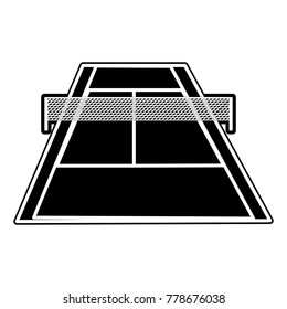 Tennis court design