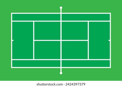 Tennis court field sport background