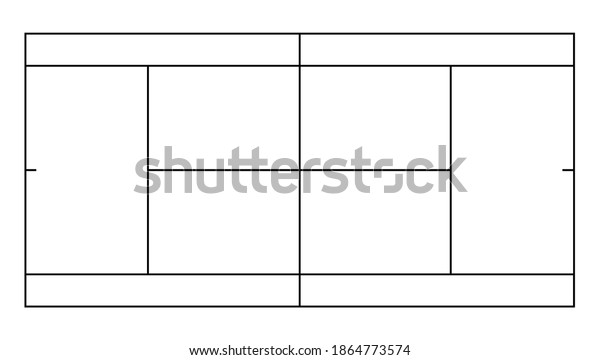 tennis court\
markings. Grass and ground covering. Outdoor tennis court. Sports\
ground for active recreation.\
Vector