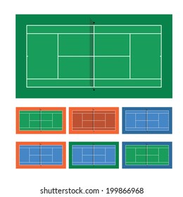 Tennis Courts set 2