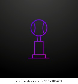 tennis cup nolan icon. Elements of awards set. Simple icon for websites, web design, mobile app, info graphics