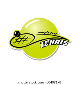 Tennis cup symbol