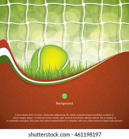 Tennis design. Sport background vector