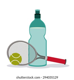 Tennis digital design, vector illustration eps 10