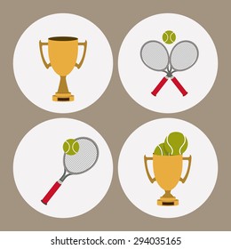 Tennis digital design, vector illustration eps 10