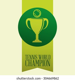 Tennis digital design, vector illustration 10 eps graphic