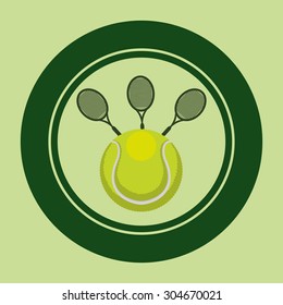 Tennis digital design, vector illustration 10 eps graphic