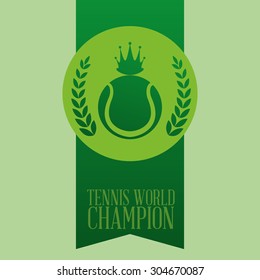 Tennis digital design, vector illustration 10 eps graphic