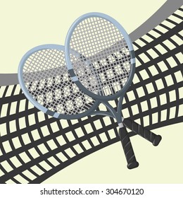Tennis digital design, vector illustration 10 eps graphic