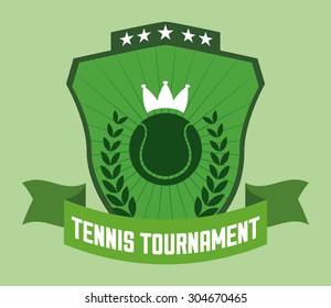 Tennis digital design, vector illustration 10 eps graphic