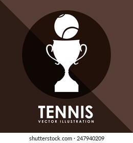 tennis game design, vector illustration eps10 graphic