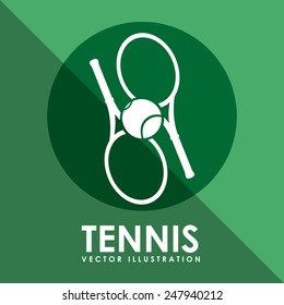 tennis game design, vector illustration eps10 graphic