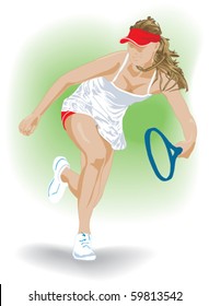 tennis girl