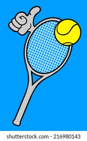 Tennis hand