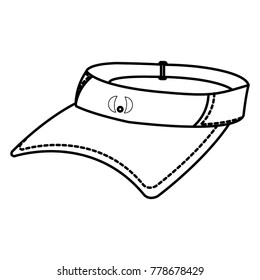 Tennis hat design