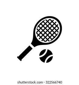 tennis  icon - Shutterstock ID 322566740