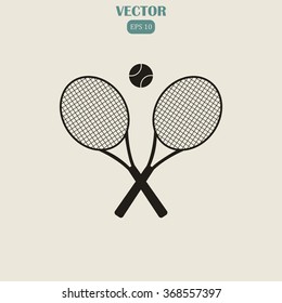  Tennis icon. 