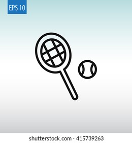 Tennis icon