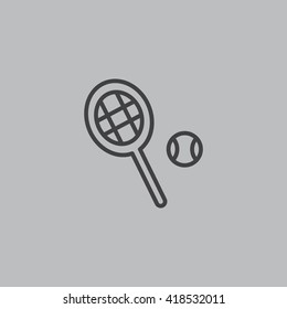 Tennis icon