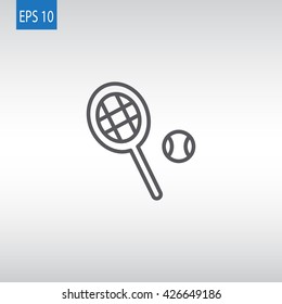 Tennis icon