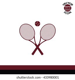 Tennis icon. 
