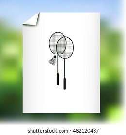 Tennis icon
