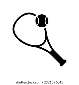 Tennis icon design. isolated on white background. vector illustration
