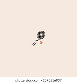 
Tennis icon flat vector design.