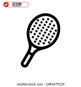 
Tennis icon isolated sign symbol vector illustration - high quality black style vector icons
