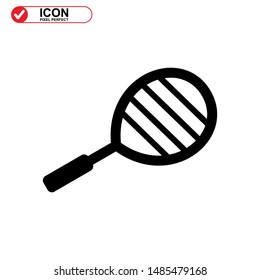 
Tennis icon isolated sign symbol vector illustration - high quality black style vector icons
