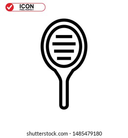 
Tennis icon isolated sign symbol vector illustration - high quality black style vector icons
